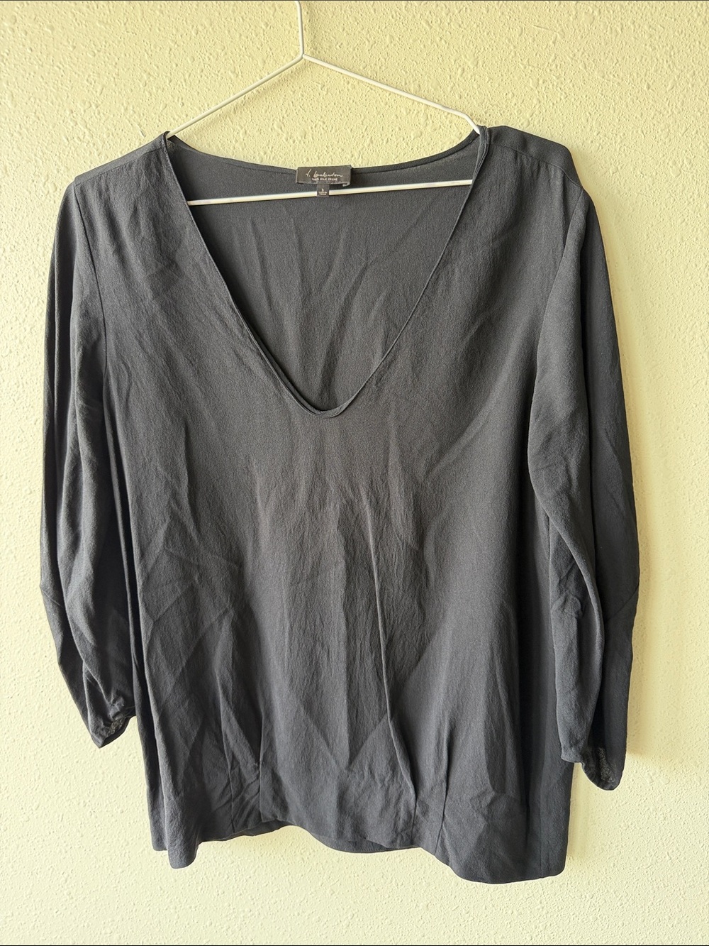 Aritzia silk blouse